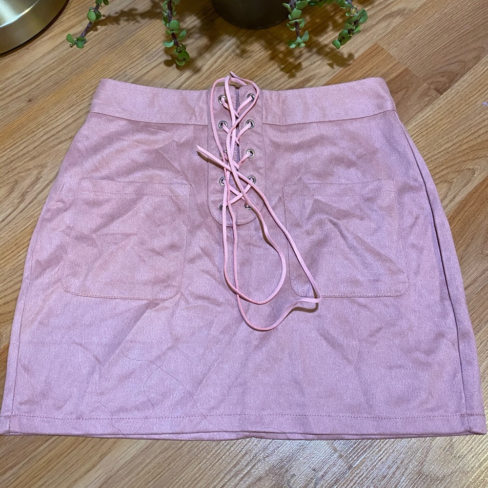 Pink Mini Skirt